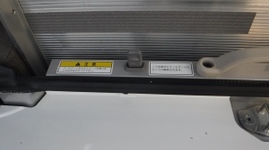 スズキの福祉車両　「WITHシリーズ」後部のロック部分