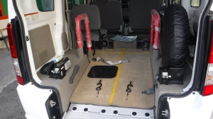 スズキの福祉車両　「WITHシリーズ」標準装備の電動ウインチ