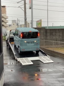 スペーシア到着